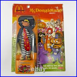 Lot of 4 Vintage 1976 Remco Ronald McDonald McDonaldland Figures On Card