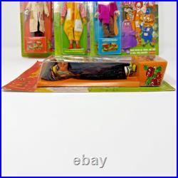 Lot of 4 Vintage 1976 Remco Ronald McDonald McDonaldland Figures On Card