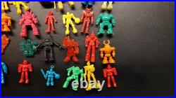 Lot of 49 Vintage Robot Mini Figures Some Keshi Hard Plastic Gumball Machine Toy Lot of 49 Vintage Robot Mini Figures Some Keshi Hard Plastic Gumball Machine Toy