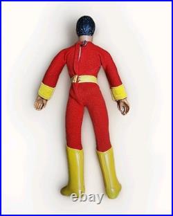 Lot of 5 1974 MEGO DC SUPERHEROES ACTION FIGURES with ACCESSORIES