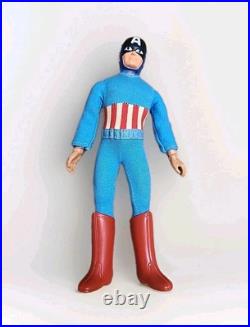 Lot of 5 1974 MEGO DC SUPERHEROES ACTION FIGURES with ACCESSORIES