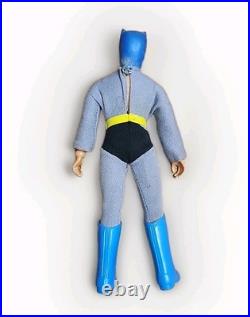 Lot of 5 1974 MEGO DC SUPERHEROES ACTION FIGURES with ACCESSORIES
