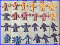Lot of 67- Vintage 1980's Kinnikuman M. U. S. C. L. E. Muscle Men Toy Action Figures