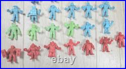 Lot of 67- Vintage 1980's Kinnikuman M. U. S. C. L. E. Muscle Men Toy Action Figures