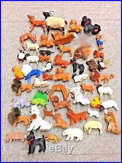 Lot of 90 Assorted Wagner Kunstlerschutz Animal Toy Vintage German Figures