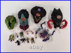 Lot of Mighty Max, Mini Z, Micro Machine & More, 50+ Pieces! Vintage 90s Toys