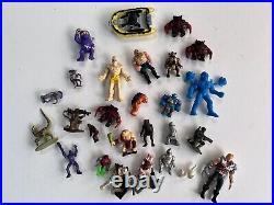 Lot of Mighty Max, Mini Z, Micro Machine & More, 50+ Pieces! Vintage 90s Toys