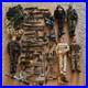 Lot of Military Action Figures 12 Scale Military Gear & Accessories VTG toys
