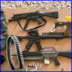 Lot of Military Action Figures 12 Scale Military Gear & Accessories VTG toys