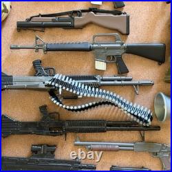 Lot of Military Action Figures 12 Scale Military Gear & Accessories VTG toys