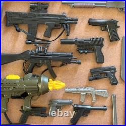 Lot of Military Action Figures 12 Scale Military Gear & Accessories VTG toys