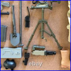 Lot of Military Action Figures 12 Scale Military Gear & Accessories VTG toys