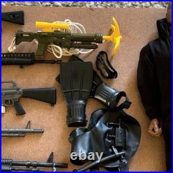 Lot of Military Action Figures 12 Scale Military Gear & Accessories VTG toys