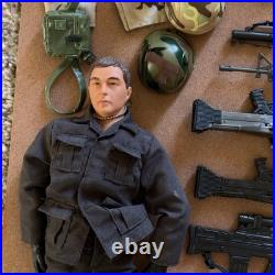 Lot of Military Action Figures 12 Scale Military Gear & Accessories VTG toys