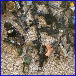 Lot of Military Action Figures 12 Scale Military Gear & Accessories VTG toys