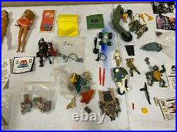 Lot of Vintage Toys & Parts Star Wars, G. I. Joe, Barbie & more