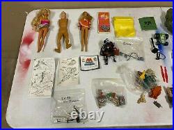 Lot of Vintage Toys & Parts Star Wars, G. I. Joe, Barbie & more