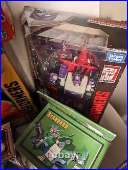 Lot of Vintage Transformers and Robot Toys