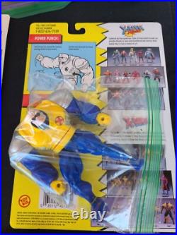 Lot x17 Vintage Marvel 90s X-Men Action Figures Toy Biz Spiderman cardbacks Fan