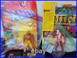 Lot x17 Vintage Marvel 90s X-Men Action Figures Toy Biz Spiderman cardbacks Fan