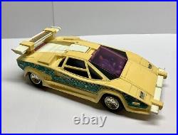 M. A. S. K 1988 mask Stiletto vehicle Kenner Lamborghini Countach Not Complete