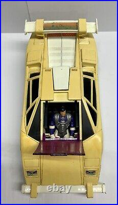 M. A. S. K 1988 mask Stiletto vehicle Kenner Lamborghini Countach Not Complete