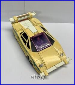 M. A. S. K 1988 mask Stiletto vehicle Kenner Lamborghini Countach Not Complete