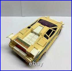 M. A. S. K 1988 mask Stiletto vehicle Kenner Lamborghini Countach Not Complete