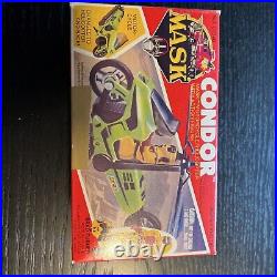 M. A. S. K CONDOR W BOX Action Figure MASK Vintage Kenner BRAD TURNER 1985