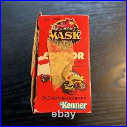 M. A. S. K CONDOR W BOX Action Figure MASK Vintage Kenner BRAD TURNER 1985