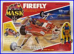M. A. S. K. Kenner 1986 FIREFLY rocket glider vintage toy with box incomplete