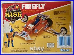M. A. S. K. Kenner 1986 FIREFLY rocket glider vintage toy with box incomplete