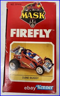 M. A. S. K. Kenner 1986 FIREFLY rocket glider vintage toy with box incomplete
