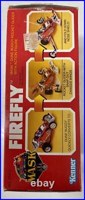 M. A. S. K. Kenner 1986 FIREFLY rocket glider vintage toy with box incomplete