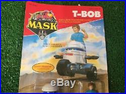 M. A. S. K mask Kenner T Bob Scott tracker carded Moc Figure Vtg toy