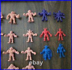 M. U. S. C. L. E. Men Action Figure Lot Of 42 Muscle 1980s Vintage Toy Figures