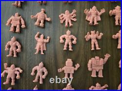 M. U. S. C. L. E. Men Action Figure Lot Of 42 Muscle 1980s Vintage Toy Figures