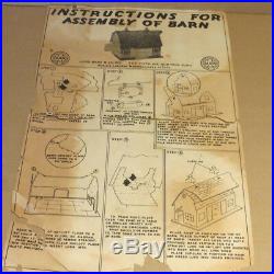 MARX Modern Farm #2710 with60mm figures, MIB, 1955