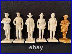 MARX PRESIDENTS Vintage 1960s 2.5 Figures WithGenerals Lot Of 85 Figures