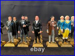 MARX PRESIDENTS Vintage 1960s 2.5 Figures WithGenerals Lot Of 85 Figures