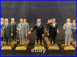 MARX PRESIDENTS Vintage 1960s 2.5 Figures WithGenerals Lot Of 85 Figures