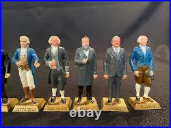 MARX PRESIDENTS Vintage 1960s 2.5 Figures WithGenerals Lot Of 85 Figures