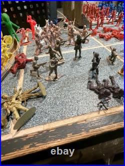 MEGA 170+ Vintage Toy Figure Lot Luso, Maia & Borges, Marx, MPC Ringhand, Ertl