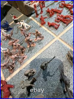 MEGA 170+ Vintage Toy Figure Lot Luso, Maia & Borges, Marx, MPC Ringhand, Ertl MEGA 170+ Vintage Toy Figure Lot Luso, Maia & Borges, Marx, MPC Ringhand, Ertl