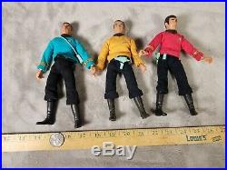 MEGO Star Trek LOT 8 Action Figure Toy CAPTAIN KIRK SCOTTY McCOY 1974 Vintage