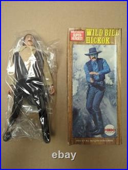 MEGO VINTAGE 8 inch ACTION FIGURE WESTERN SUPER HEROES WILD BILL HICKOK -SEALED
