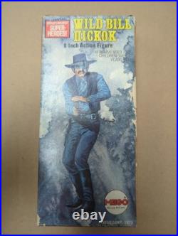 MEGO VINTAGE 8 inch ACTION FIGURE WESTERN SUPER HEROES WILD BILL HICKOK -SEALED