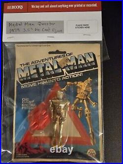 METAL MAN Questar Robot Jet Pack 1979 ZEE TOYS NEW SEALED Vintage Toy