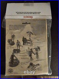 METAL MAN Questar Robot Jet Pack 1979 ZEE TOYS NEW SEALED Vintage Toy