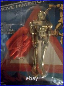 METAL MAN Questar Robot Jet Pack 1979 ZEE TOYS NEW SEALED Vintage Toy